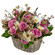floral arrangement in a basket. Cayman Islands